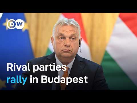 YouTube video thumbnail: Rallies in Hungary: What's at Stake for Long-Time Leader Viktor Orban