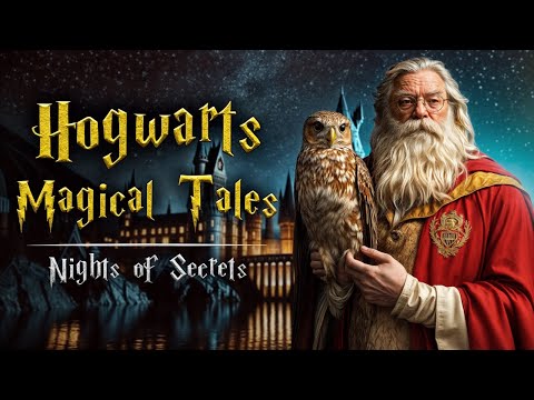 Night of Secrets | Harry Potter| Asmr Cozy Dream Tales | Ambience Sleep Stories | LOTR Lore