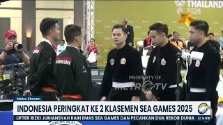 INDONESIA RAIH PERINGKAT KE-2 DI SEA GAMES