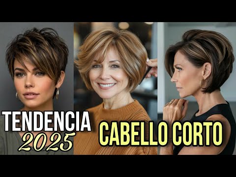 🔴Descubre el Cabello CORTO a su Máxima ELEGANCIA: Ideas para Lucir Increíble este 2025💇‍♀️