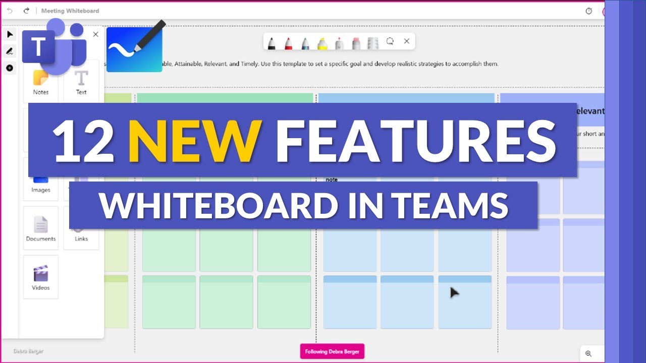 12 New features for Microsoft Whiteboard in Teams