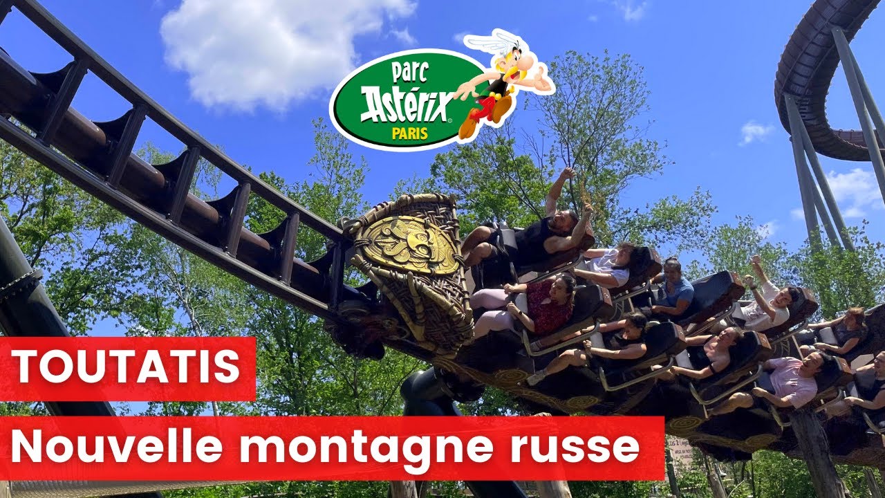 On teste TOUTATIS au Parc Astérix, la nouvelle montagne russe 2023 d'Intamin