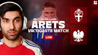 LIVE: Sverige - Polen Watchalong