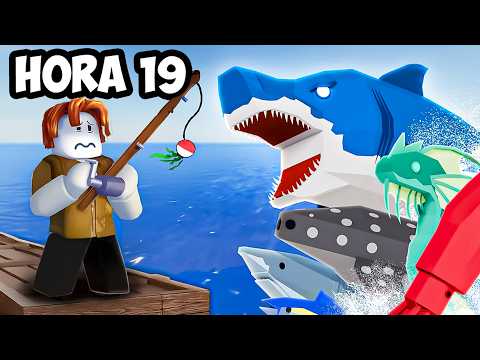 Eu Fui de NOOB a PRO em 24h no Roblox Fisch!
