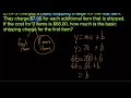 Linear Equation Word Problems Challenge