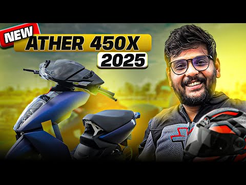 I tested The New 2025 Ather 450x - Bike of Electric Scooters