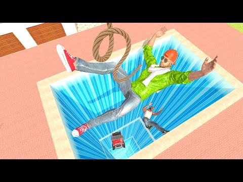 😱 Franklin Fall In Deepest Pool 🏊😡 Indian Theft Auto💥🤡Indian Bike Driving 3D