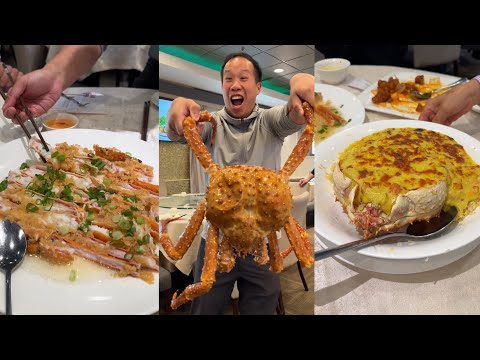 Gigantic King Crab Served 3 Ways 🤯