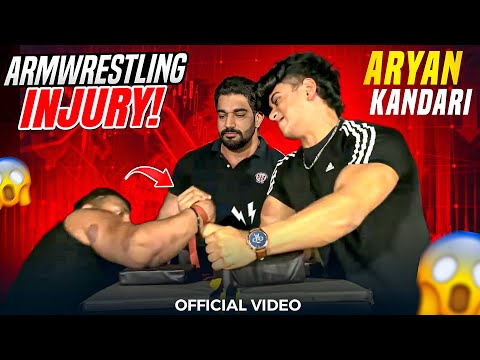 //ARMWRESTLING INJURY ‼️// ~ARYAN KANDARI