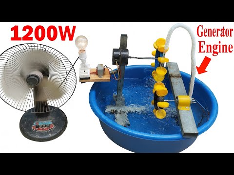 Forever Engine? This Water Machine Works Without Gas or Electricity!