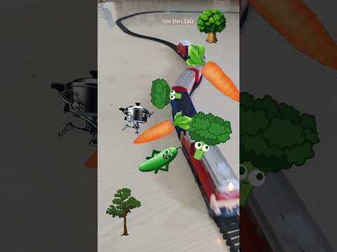 The pressure cooker is following the vegetable bag and the train is approaching fast | Cooker Video