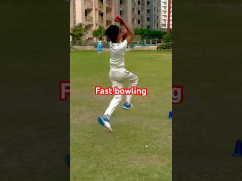Fast bowling practice 🎯 | fast bowling cricket | fast bowling tips | #fastbowling #cricket #sports