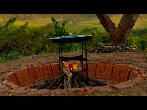 Como fazer uma fogueira de chão no quintal da sua casa