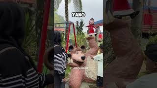 KOMPOLASI SHORTS SIBOCIL MAIN KEWISATA DINOSAURUS #sibocil