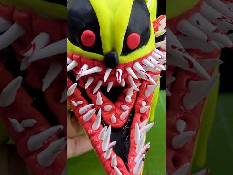 #monsterclay 👿 nightmare sonic fusion monster catnap 🎃