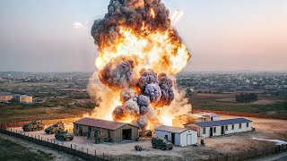 Ukraine’s Strike Ignites A Giant Blast Inside Russian Base!