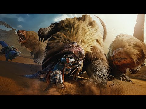 Monster Hunter Wilds Beta Demo - Alpha Doshaguma Boss Fight