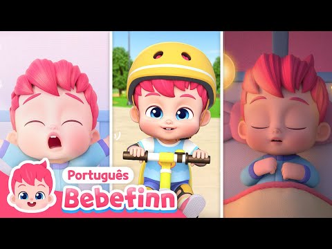 Um Feliz Dia do Bebefinn | Da Manhã até a Noite| + Completo | Bebefinn em Português-Canções Infantis