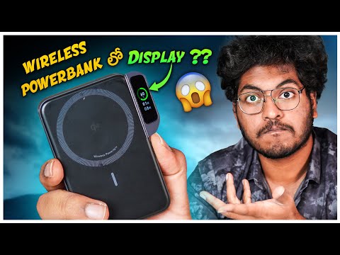 I Tried Wireless Powerbank with DISPLAY 😱🔥|| Anker MagGO Review In Telugu