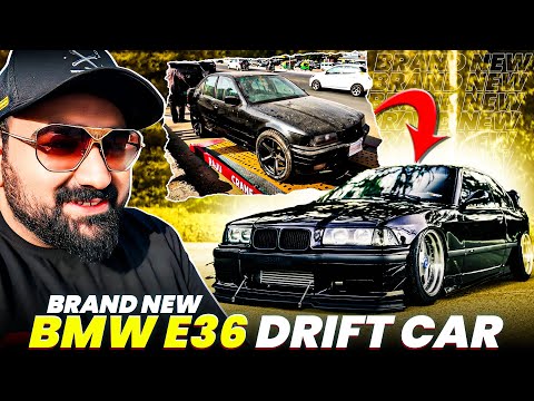 RESTORING MY ABANDONED BMW E36 😍💸 || FROM JUNK TO DRIFT MACHINE || E36 BUILD BEGINS! 💪