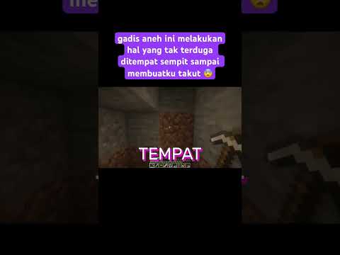 Sisil Melakukan Hal Tak Terduga di Tempat Sempit Minecraft Sampai Membuatku Takut 😨 #shorts