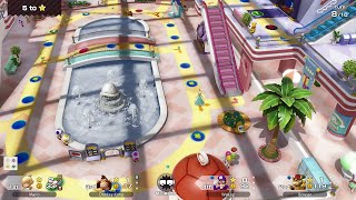 Super Mario Party Jamboree #263 Rainbow Galleria Rosalina vs Bowser vs Donkey Kong vs Waluigi