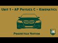 Projectile Motion Concepts and Calculations