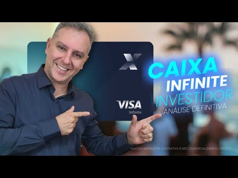 💳CAIXA VISA INFINITE INVESTIDOR! UM MEGA CARTÃO EM 2025 FEITO DE METAL, ILIMITADO NAS SALAS VIP