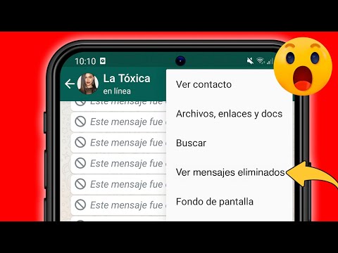Cómo LEER LOS MENSAJES ELIMINADOS DE WHATSAPP ▷ CON Y SIN APLICACIONES