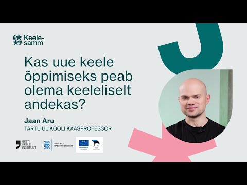 Kas uue keele õppimiseks peab olema keeleliselt andekas?