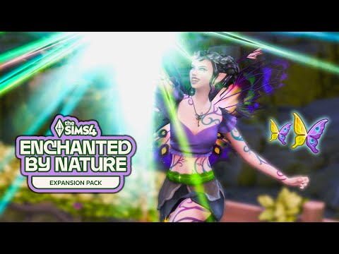 Playing With Fairies For The FIRST TIME! The Sims 4 Enchanted By Nature Gameplay