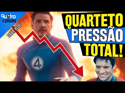 GRAVE! PRÉ VENDAS DE QUARTETO FANTÁSTICO ESTÃO 20% ABAIXO DE SUPERMAN