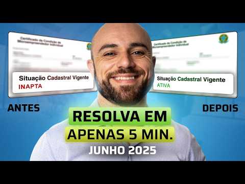 CNPJ MEI INAPTO como ATIVAR 2025✅Como Resolver MEI INAPTO👉Fácil e Rápido👈Como Regularizar MEI INAPTO