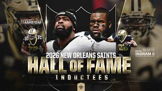 HYPE: Terron Armstead & Mark Ingram to join Saints Hall of Fame Class of 2026