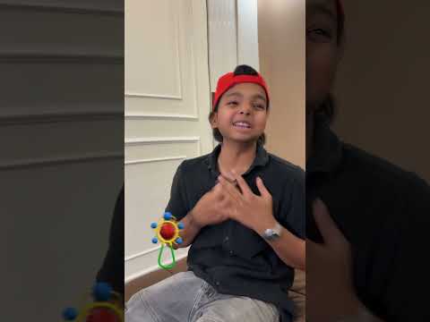 When the elder brother shows a magic trick to his younger brother 🪄🥲 | Hassu