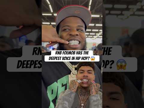 #RnbFoemob has the deepest voice in hip hop? 😱 #upcomingartist #hiphopnews #texasmusic #shorts