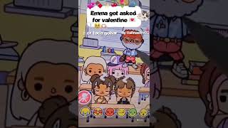 Getting asked for valentine 💞😝 ||#tocaboca #tocalifeworld #tocabocaroleplay #valentine #fy #viral #♡