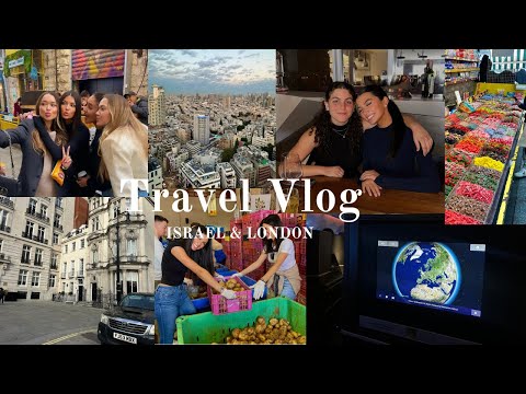 Travel Vlog, Israel/London (Flying, Chit Chat, & Room Tours)