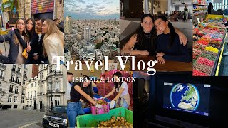 Travel Vlog, Israel/London (Flying, Chit Chat, & Room Tours)