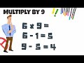 Math Trick for Multiplying by 9