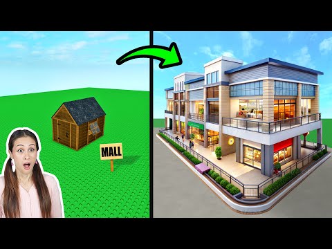 €1 TOT €1.000.000 WINKELCENTRUM CHALLENGE! MALL TYCOON - Roblox || SpeelXL