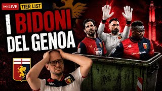LIVE LA TIER LIST DEI PIÙ GRANDI BIDONI PASSATI AL GENOA!! 😱 I PEGGIORI FLOP DEGLI ULTIMI ANNI!!!