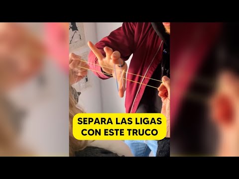 ¿Cómo hacer el famoso truco de las ligas? 😨 Aprende a separarlas!