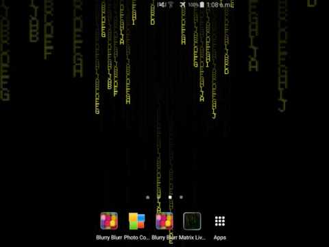 Matrix - Digital Rain HD Live Wallpaper