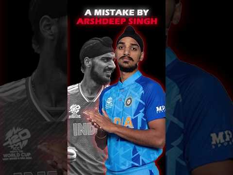 A big mistake by Arshdeep Singh. #shorts