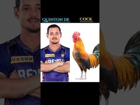 Cricketers and their funny name #cricket #cricketer #funny