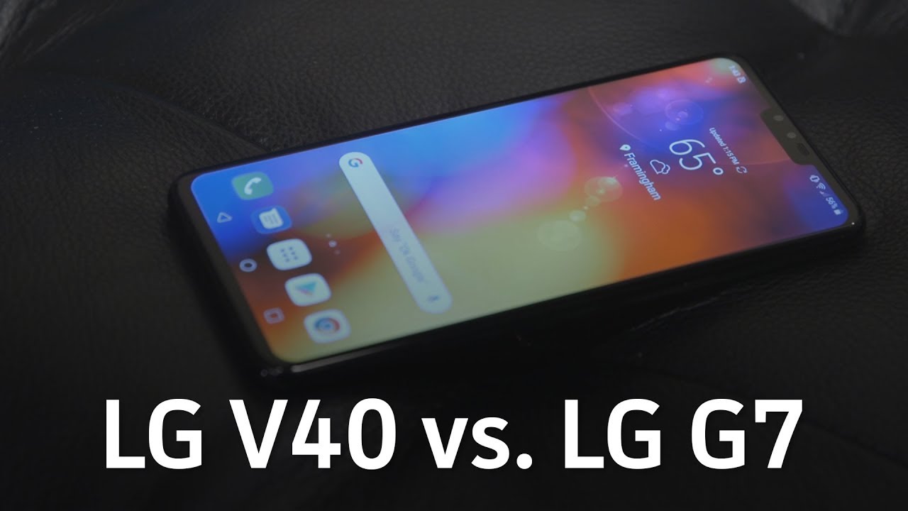 LG V40 vs G7: More cameras and more screen