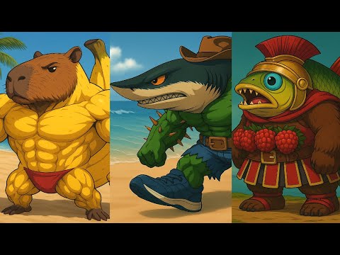 Brainrot animals MERGE FELLAS Evolution
