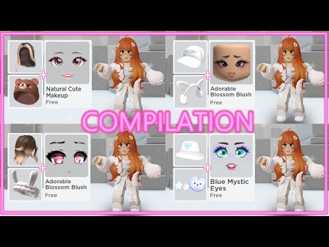 0 Robux Outfit Ideas 😝😲💅 *COMPILATION* 💖