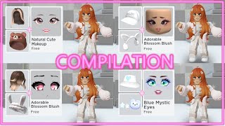 0 Robux Outfit Ideas 😝😲💅 *COMPILATION* 💖